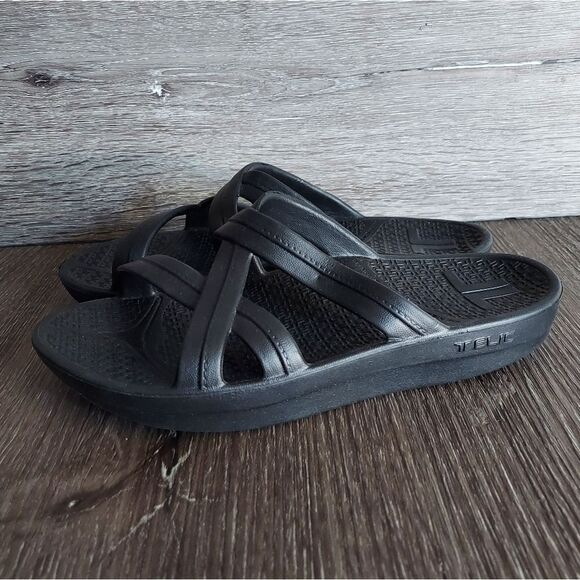 Telic Mallory Arch Support Recovery Slide Sandal Size 6 - Picture 4 of 9
